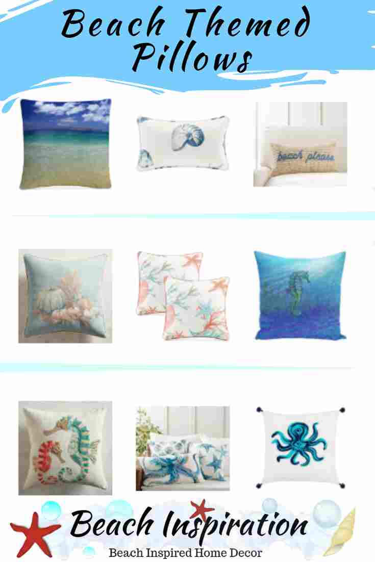 50+ Decorative Coastal Throw Pillows for Living Rooms