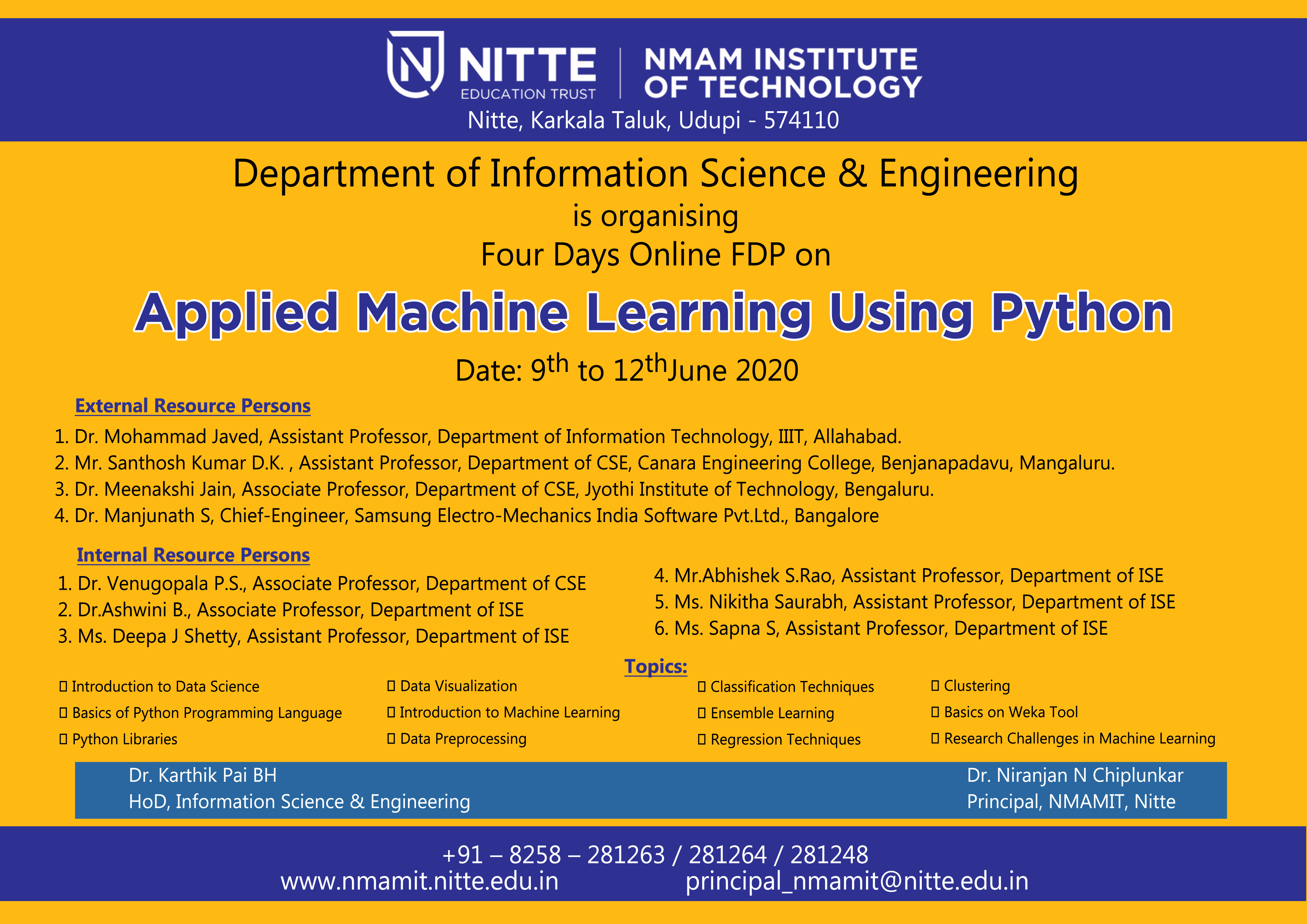 applied machine learning with python