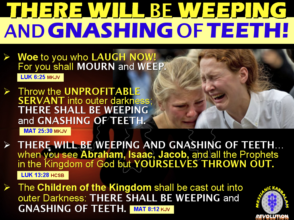 The BIBLE EXPLAINER & REVELATOR Q640 WHY WEEPING AND GNASHING OF