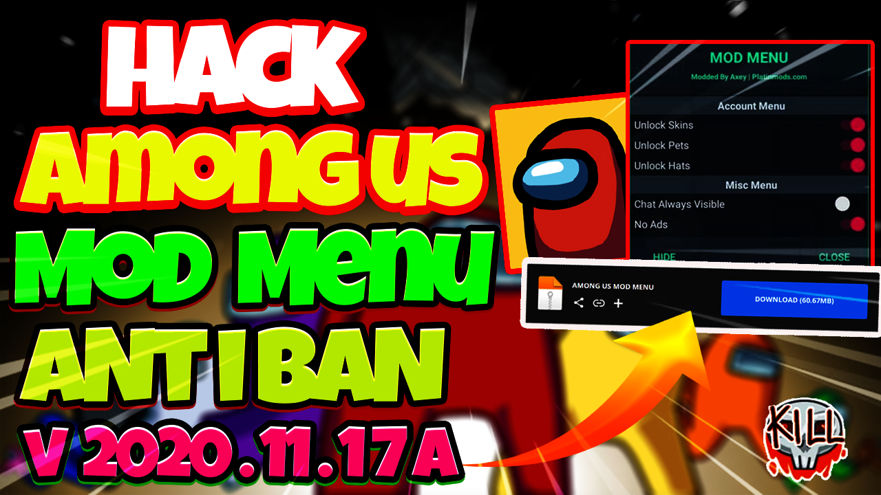 Among us mod menu hack by devilx86