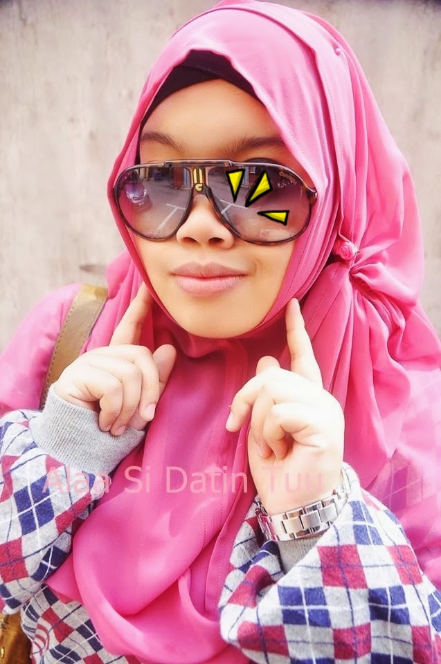Alaa~ si Datin tuu !: Plus Size #OOTD for Muslimah :')