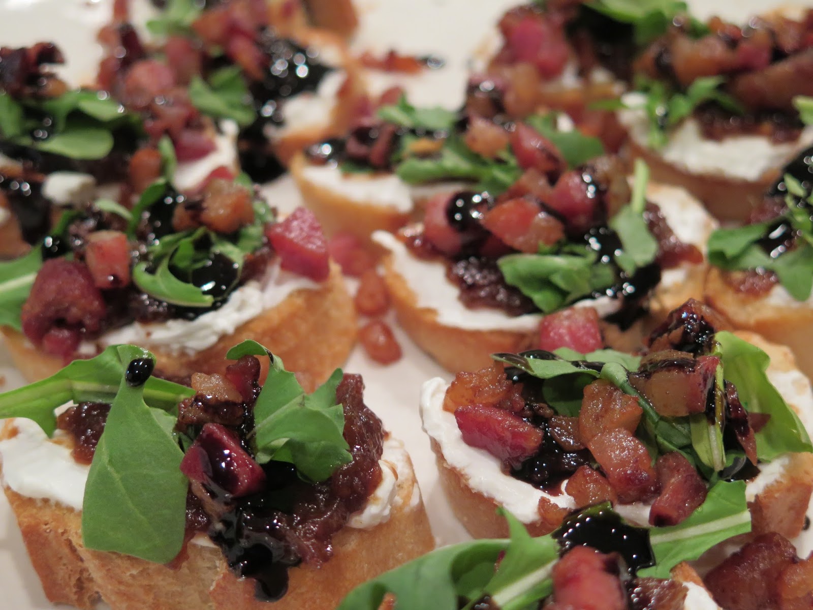 life law luck Easy Entertaining // Fig & Pancetta Crostini