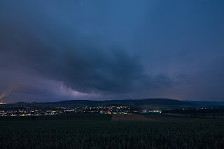 Wetterfotografie Gewitterfotografie Unwetter Weserbergland Gewitter