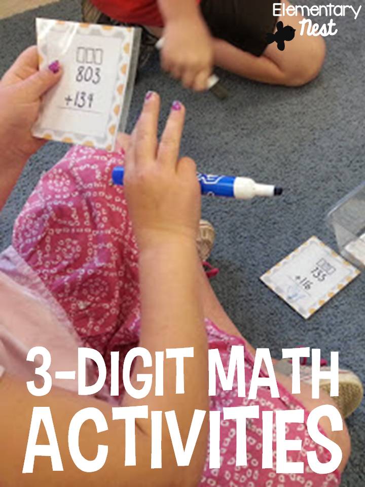 Three Digit Addition and Subtraction - Elementary Nest