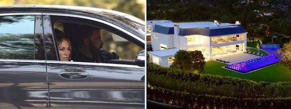 Jennifer Lopez y Ben Affleck, visitan mansión de 85 millones de dólares en Los Ángeles