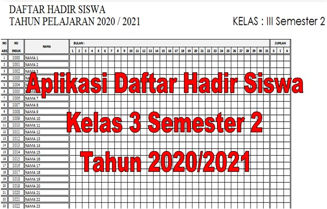 download aplikasi daftar hadir siswa download aplikasi daftar hadir siswa