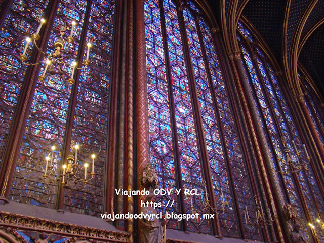 Que hacer, a donde ir, que visitar en Paris. Paris en tres días. Saint Chapelle