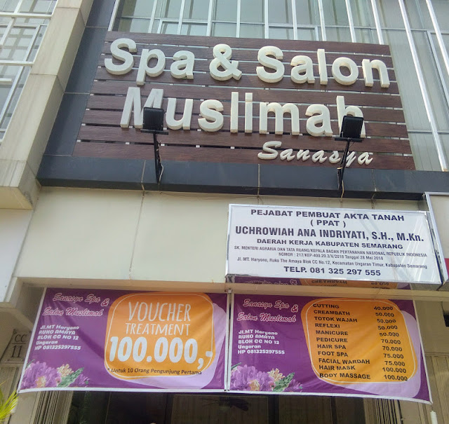√Mempercantik Diri di Sanasya Salon & Spa Muslimah