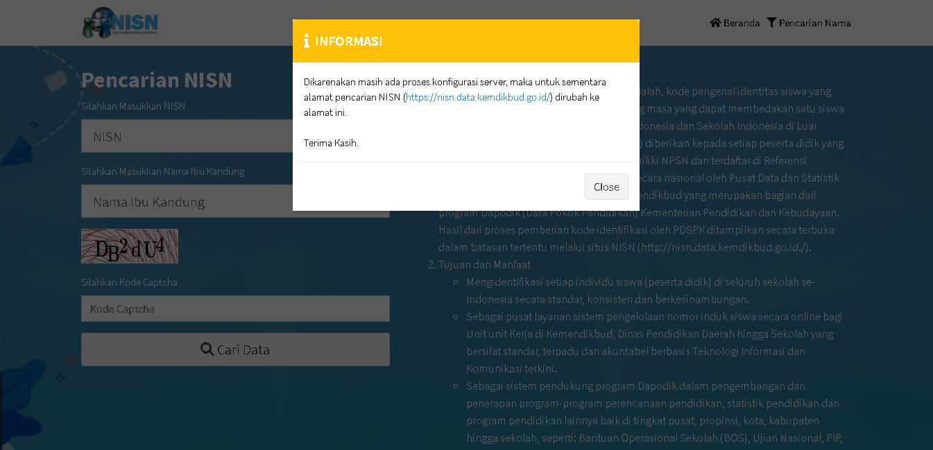 Cek Nish Siswa Sd Smp Sma Secara Online Terbaru 2020 Buka Info
