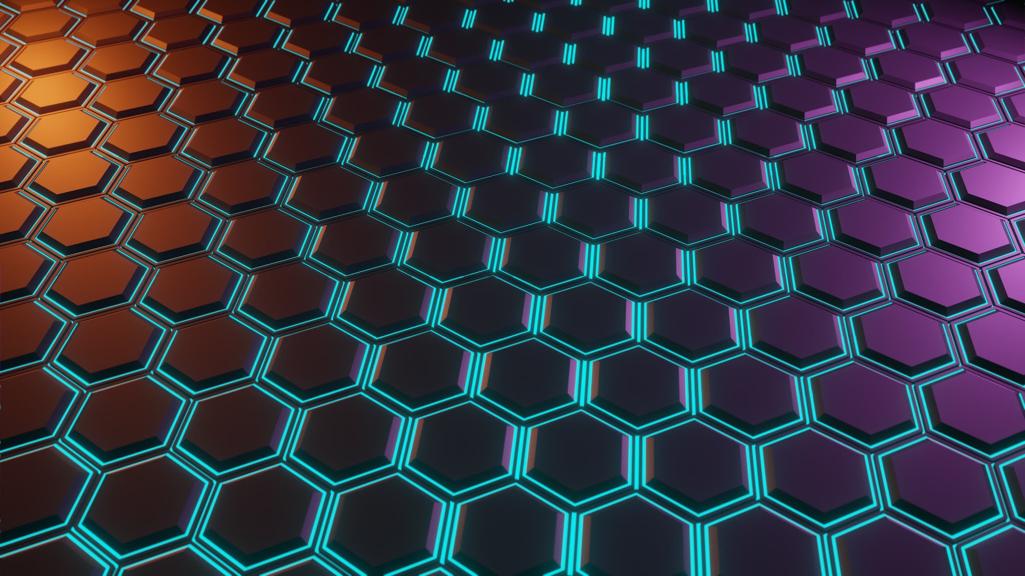 Wallpaper Abstract, Hexagon, Pattern, Polygon - XFXWallpapers