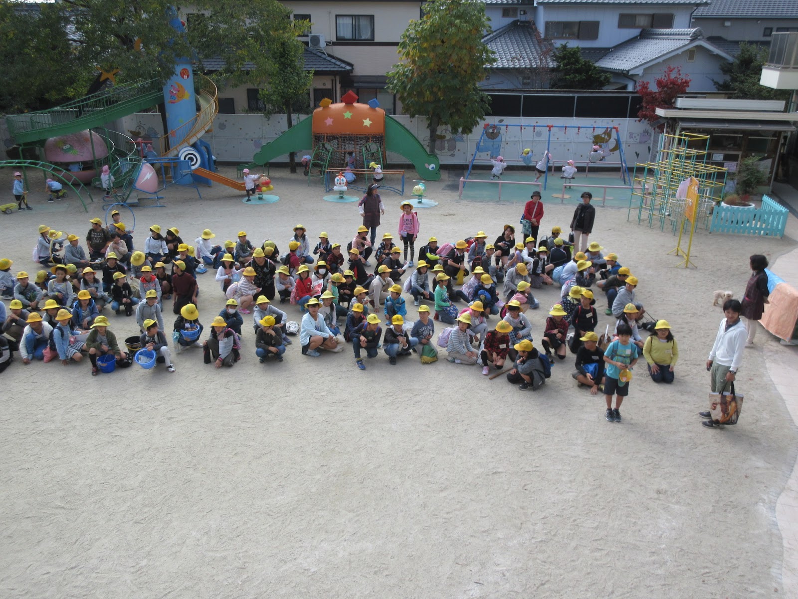 美鳥幼稚園 味岡小学校5年生交流会 年長組