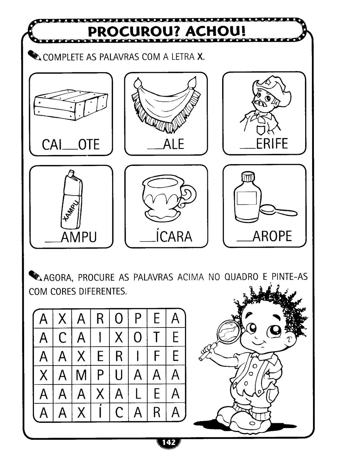 EDUCAÇÃO E ARTES LETRA X EDUCAÇÃO E ARTES LETRA X