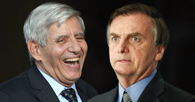 general Heleno e Bolsonaro