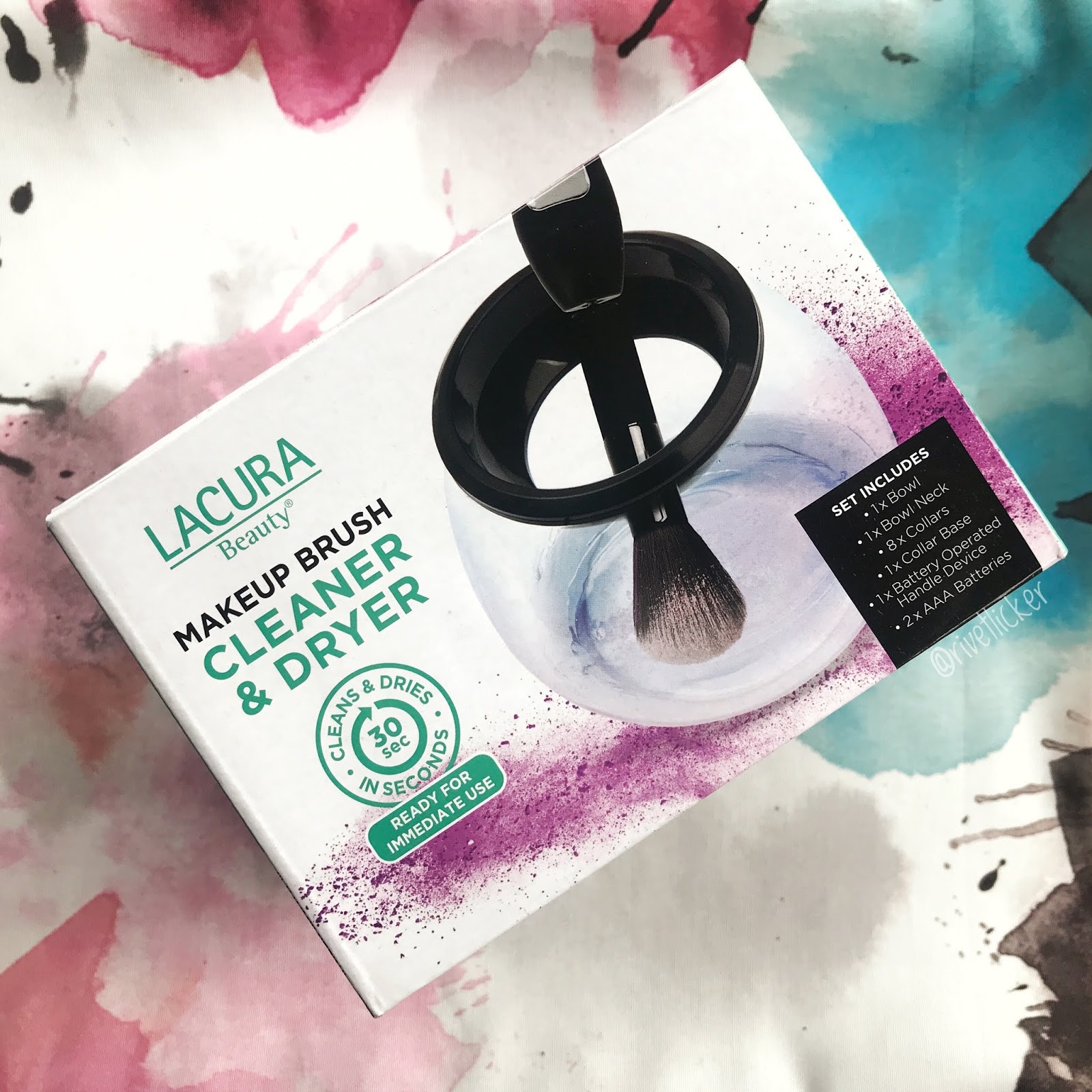 Rivet Licker 17 BRUSH CLEANER FROM ALDI?! Lacura Brush Cleaner