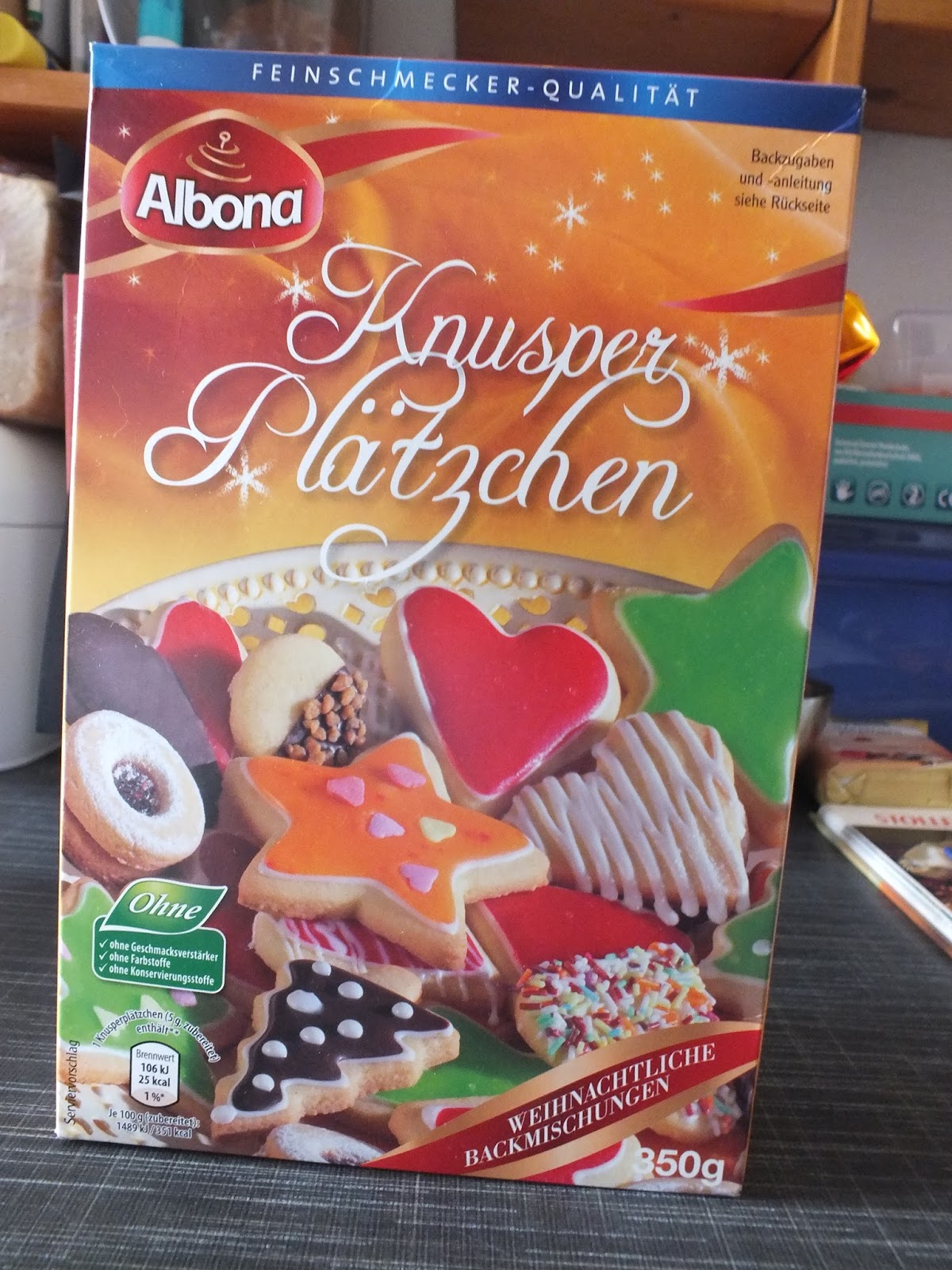 Produkttest Albona Knusper Platzchen Backmischung Von Aldi Pfeilchen S Kuchenzauber