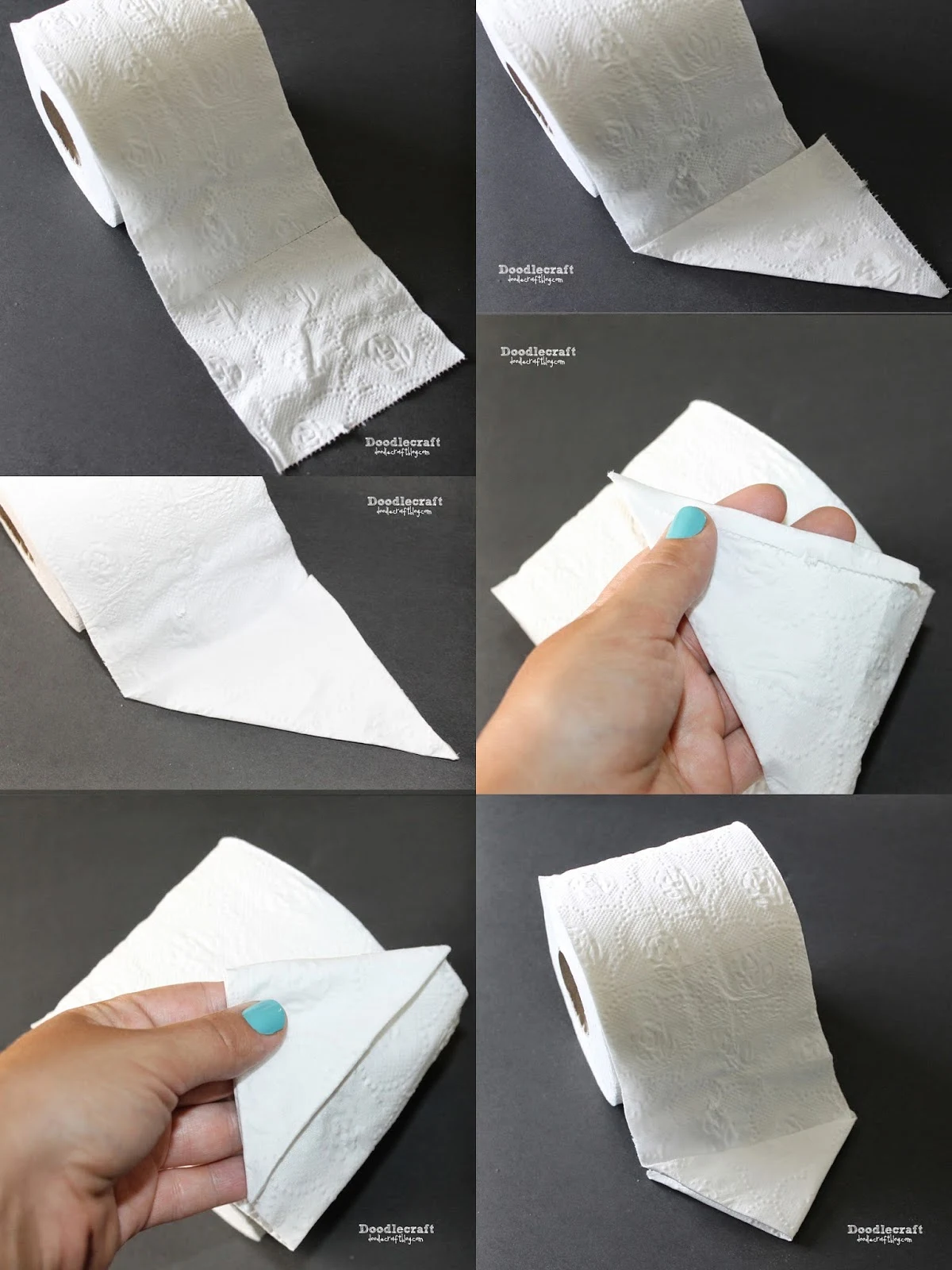 How To 'Stamp' Your Toilet Paper Roll For A Fancy Hotel Finish
