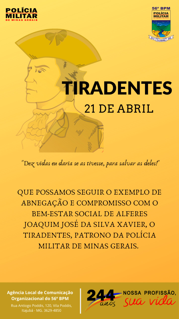TIRADENTES 21 de abril Jornal O Aperitivo TIRADENTES 21 de abril Jornal O Aperitivo