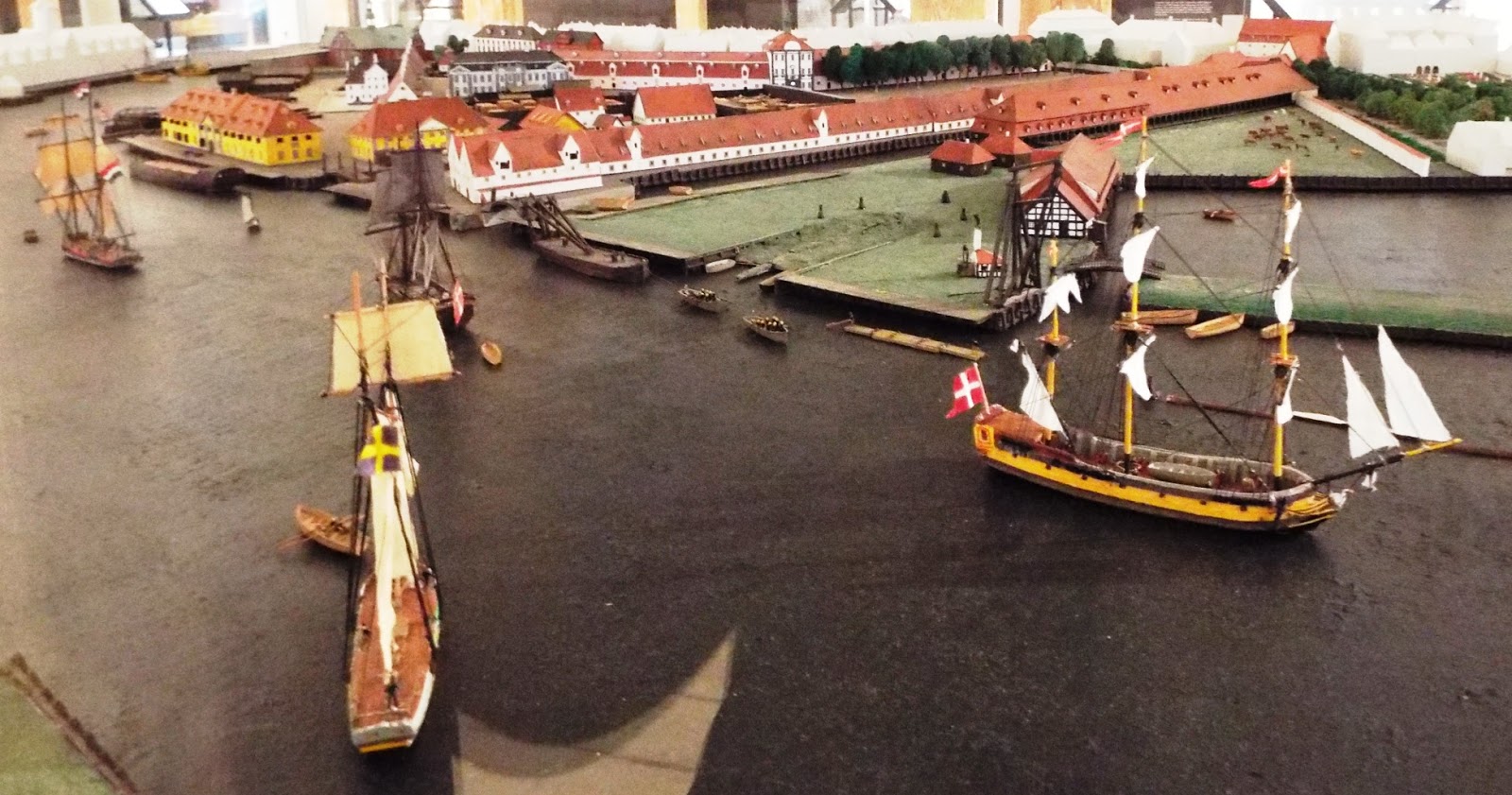 Wargaming Miscellany Royal Arsenal Museum 2017 Dockyard Models