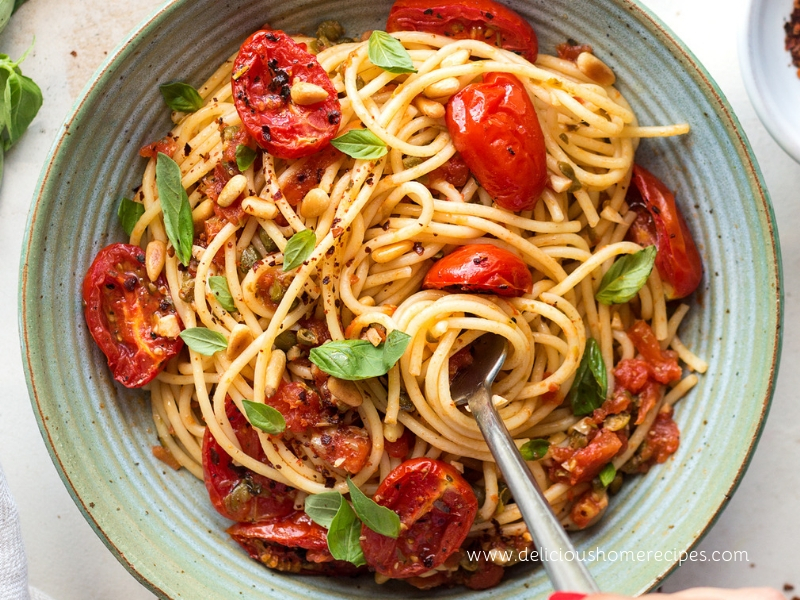 Roasted Tomato And Basil Pasta Roasted Tomato And Basil Pasta