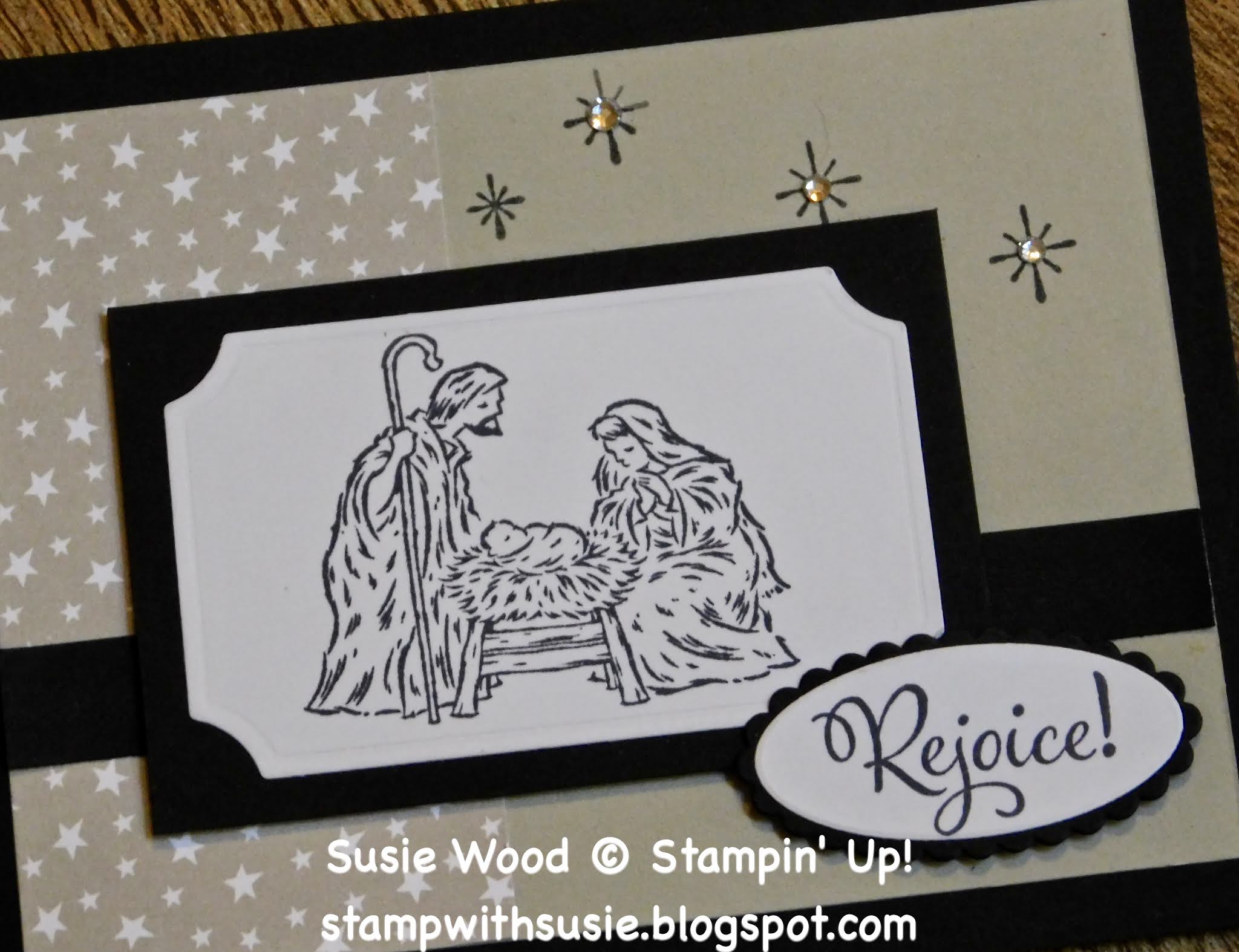 Stamp with Susie Stampin' Up! Peaceful Nativity