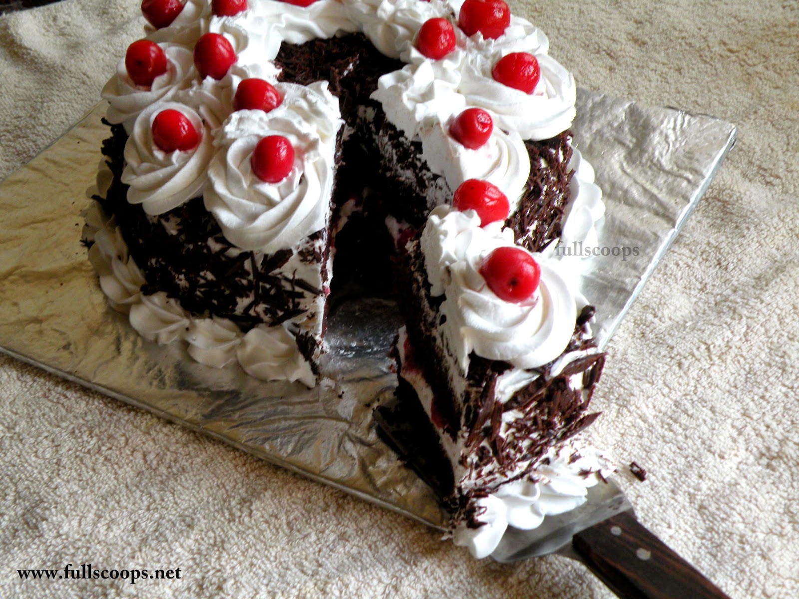 Black Forest Cake / How to make a Black Forest Cake Full Scoops A