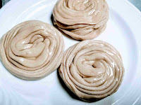 Layered and folded dough balls for wheat parotta