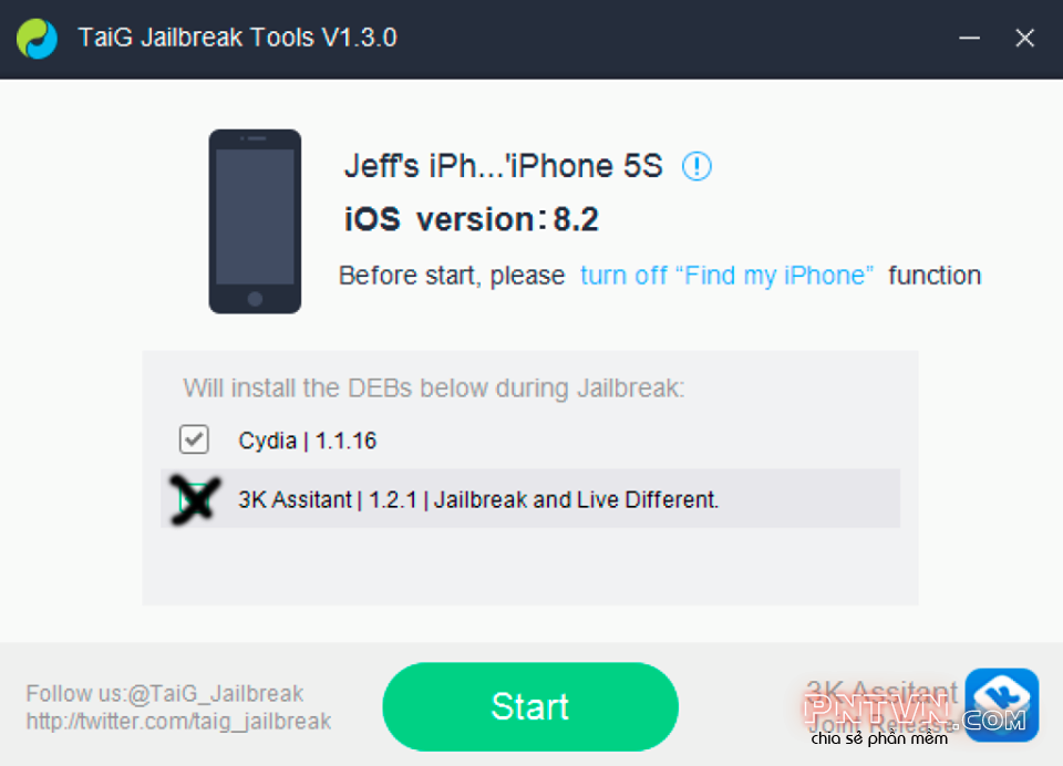 Hướng dẫn jailbreak iOS 8.2 Beta 1, 2
