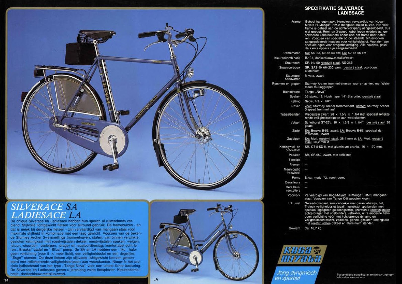 CATALOGUES KOGA MIYATA MIYATA 1984