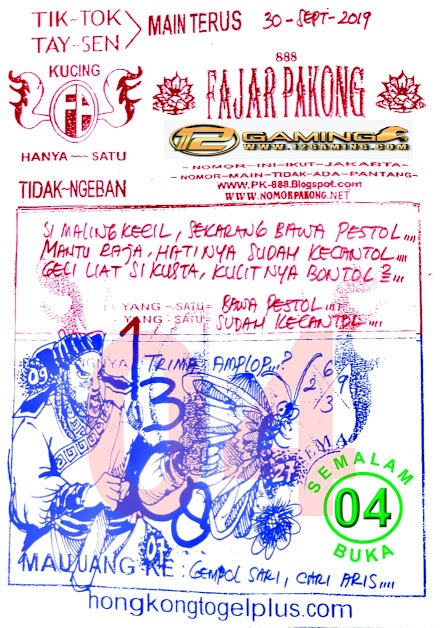 Kode Fajar Pakong 888 Hari Ini Ilmu Pengetahuan 4