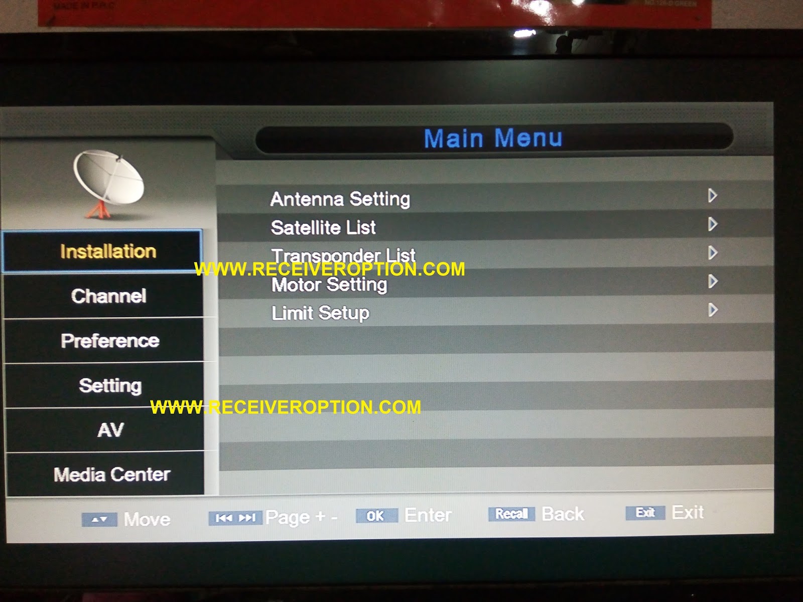 NEOSET 5050 HD SUPER RECEIVER POWERVU KEY OPTION How To Enter Biss