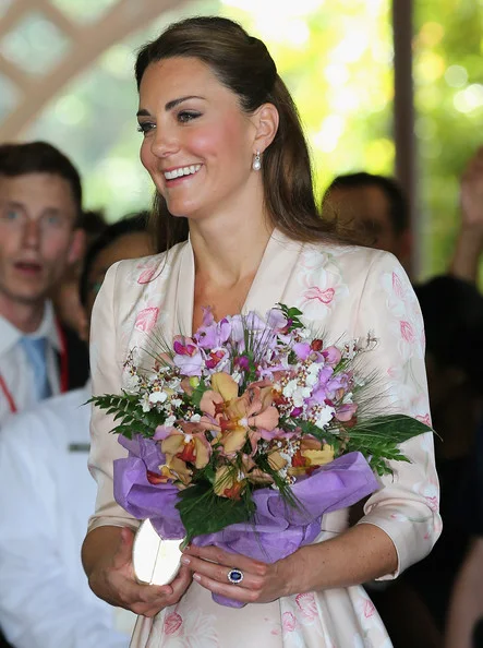 Kate Middleton and Prince William visited Singapore Botanical Gardens in Singapore