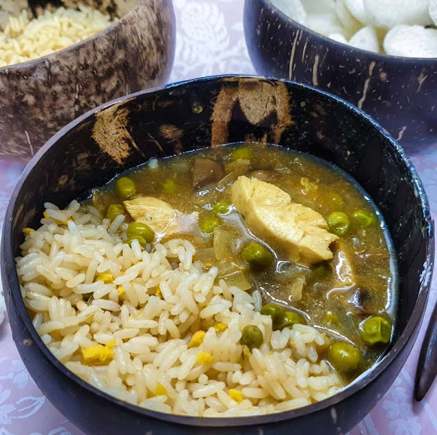 Chinese Chicken & Mushroom Curry | Slimming Friendly Chinese Fakeaway