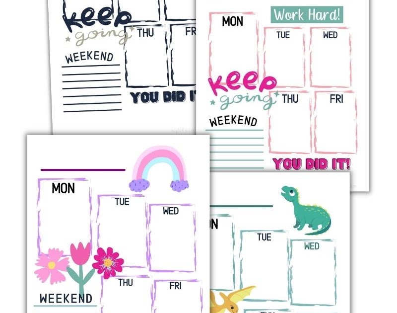 Free Pretty Weekly Planner Printable Mylifesmanual free-pretty-weekly-planner-printable-mylifesmanual