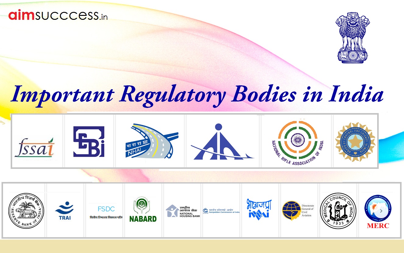 Important Regulatory Bodies in India