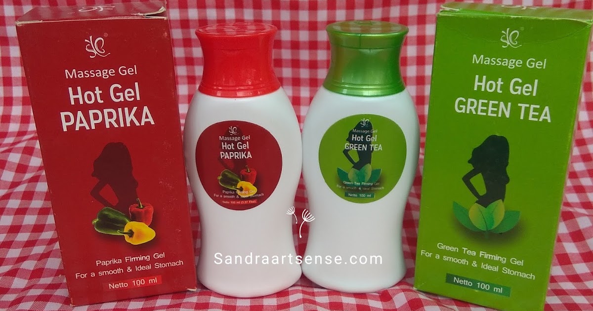 Review SYB Hot Gel Paprika & Green Tea, Gel