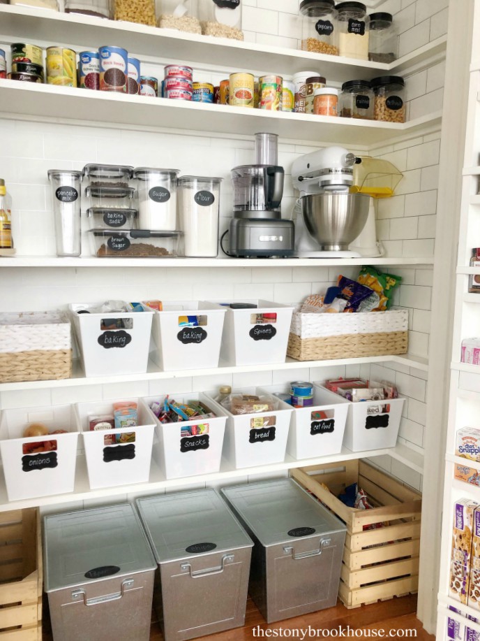 My Organized Pantry - Pantry Makeover Part 2 | The Stonybrook House