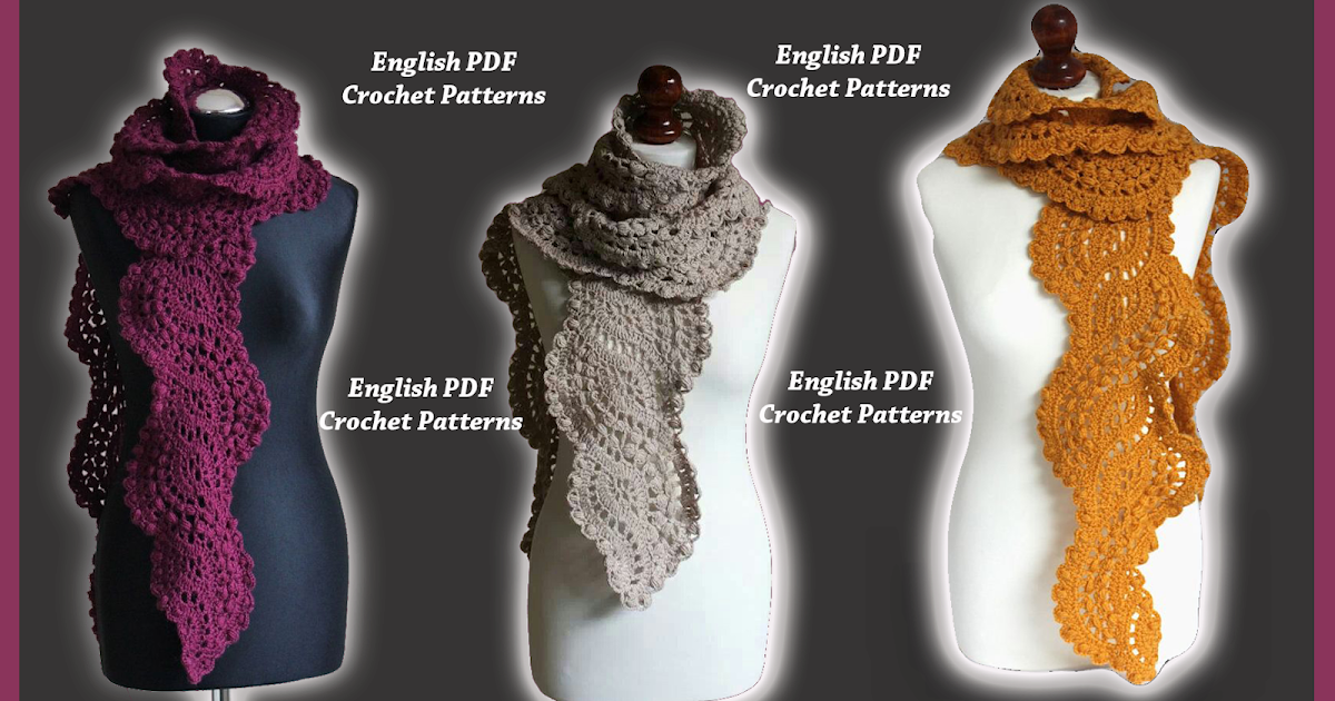 crochet patterns for sale crochet patterns scarf 2468