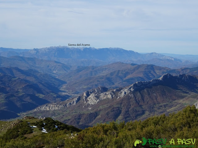 Desde el Cuchu vista del Aramo