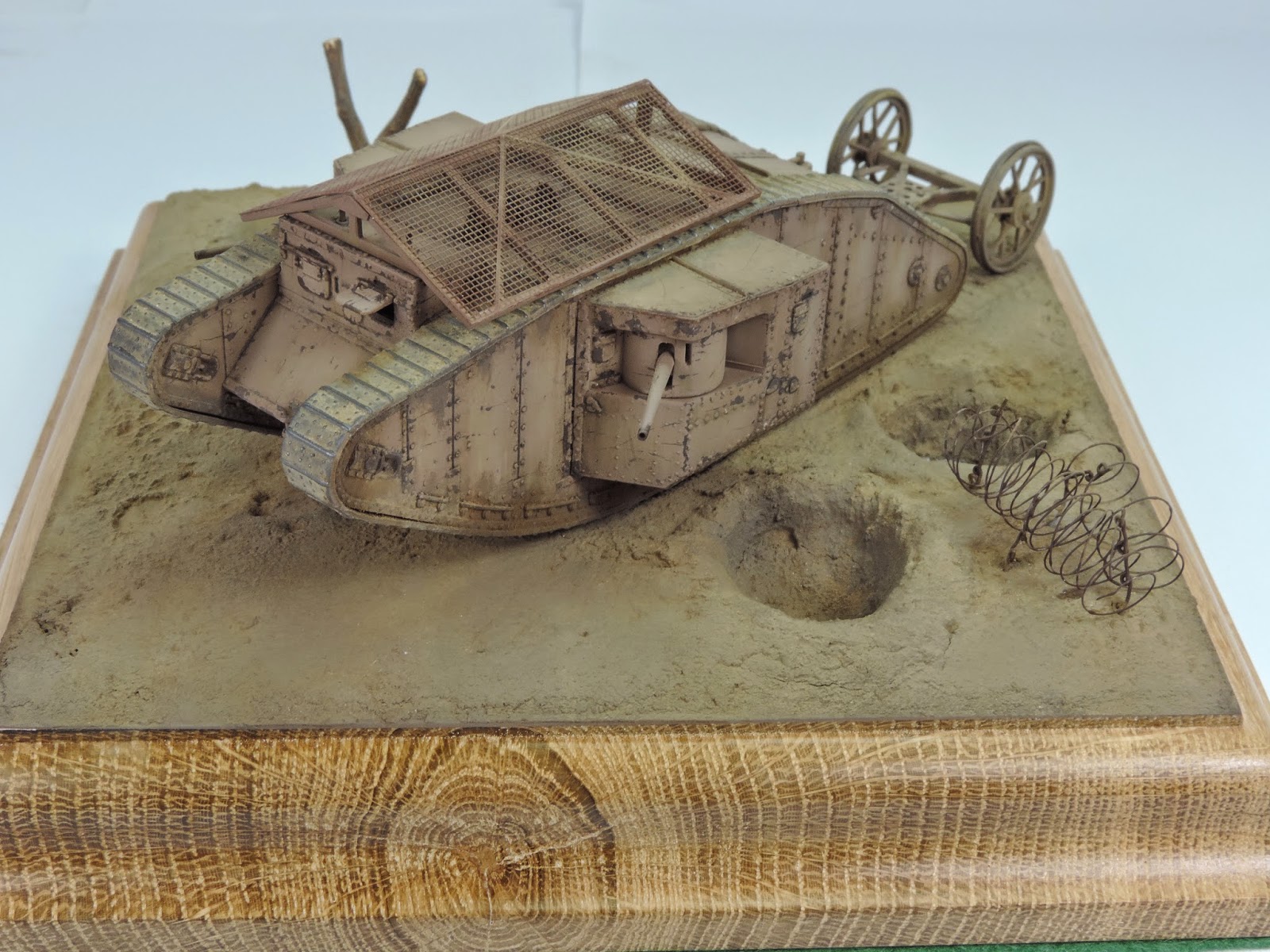 Master Box 72003 1/72 Mk I Male British Tank Special Modification For The Gaza Strip Mb72003