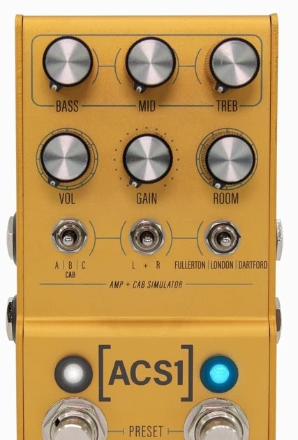 STOMP BOX STEALS: OVERDRIVE- WALRUS AUDIO ACS1 amp & cab simulator