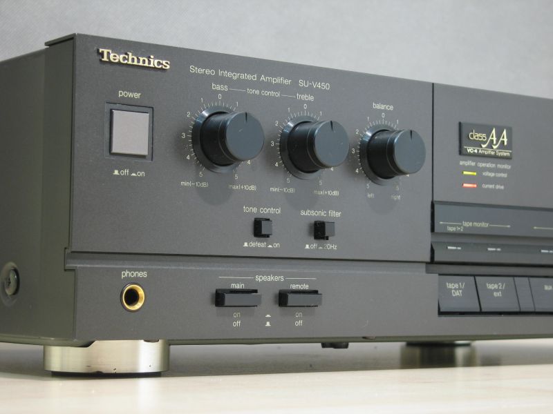 Technics Su V450 Integrated Amplifier Audiobaza