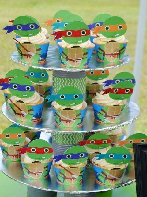 Ninja Turtles Birthday Cake