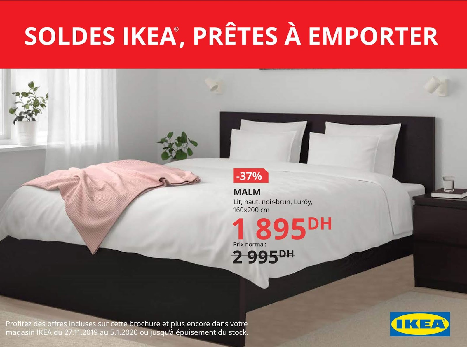 LUKTJASMIN Housse couette + 2 taies, gris foncé, 240x220/65x65 cm - IKEA