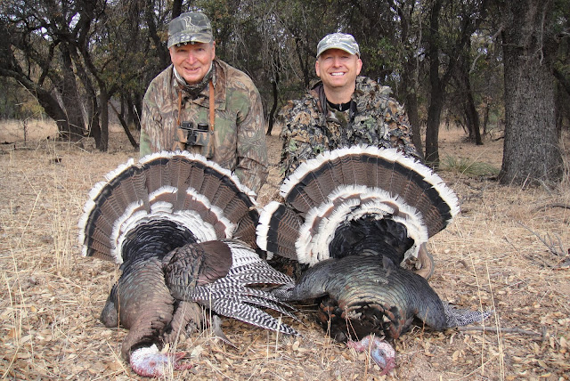 Gould's Turkey Hunt Photos in Mexico with Colburn and Scott Outfitters-Bif's two goulds turkey pics