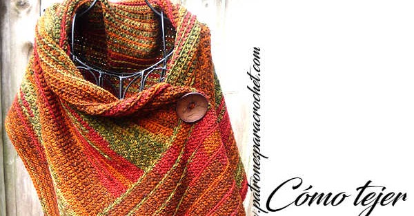 Bufanda con a Crochet / Paso a paso