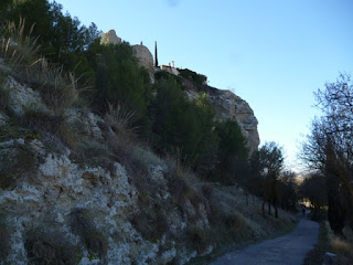 Bordeando el Castillo de Casasola