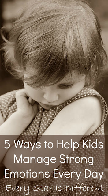 5 ways to help kids manage strong emotions every day.