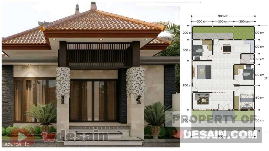 Desain Rumah Minimalis Sederhana 9x15 1 Lantai - DESAIN RUMAH MINIMALIS
