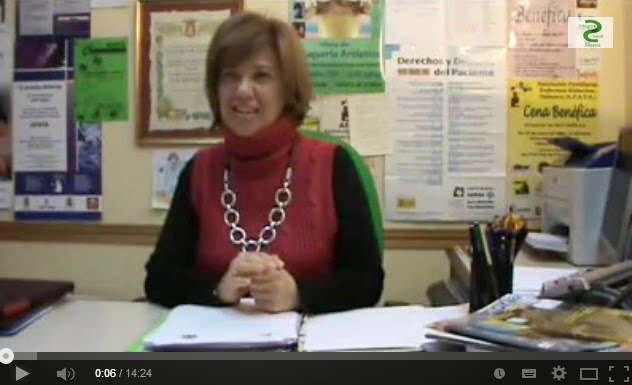 Alicia Peñuela, Presidenta de Afata