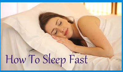 how to sleep fast
